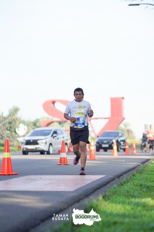 Race photo from Taman Budaya x BOGORUN 2025