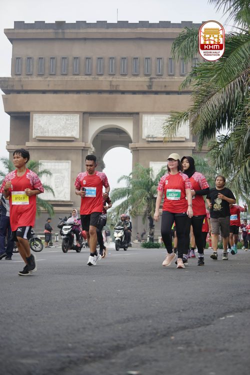 Race photo from Kediri Half Marathon 2025