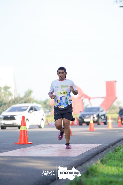 Race photo from Taman Budaya x BOGORUN 2025