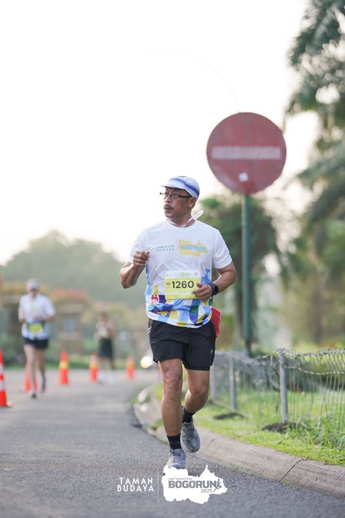 Race photo from Taman Budaya x BOGORUN 2025