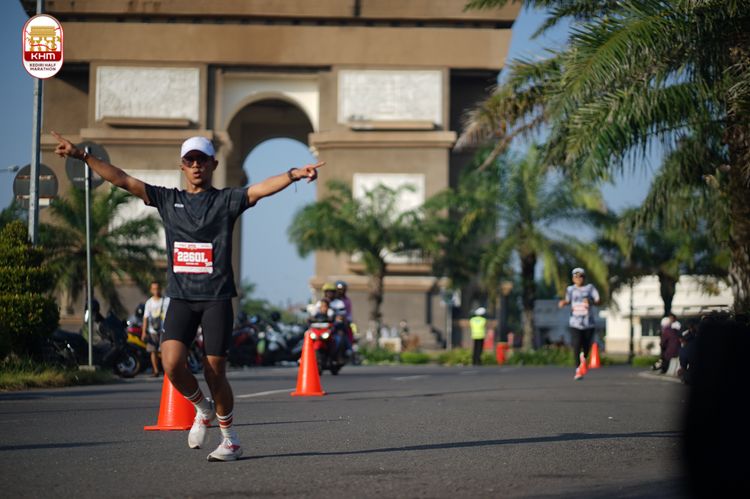 Race photo from Kediri Half Marathon 2024