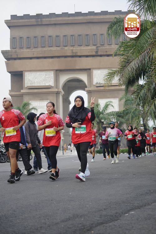Race photo from Kediri Half Marathon 2025