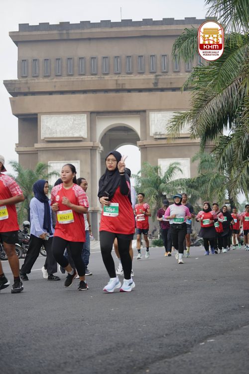 Race photo from Kediri Half Marathon 2025