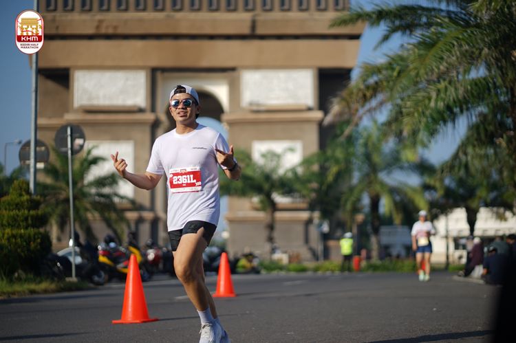 Race photo from Kediri Half Marathon 2024