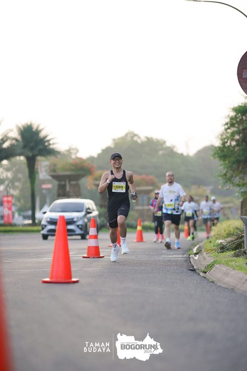 Race photo from Taman Budaya x BOGORUN 2025