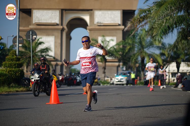 Race photo from Kediri Half Marathon 2024
