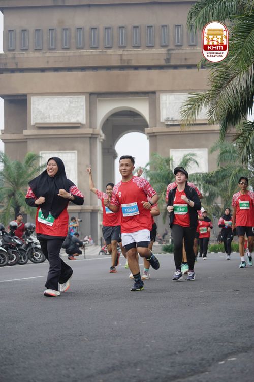 Race photo from Kediri Half Marathon 2025