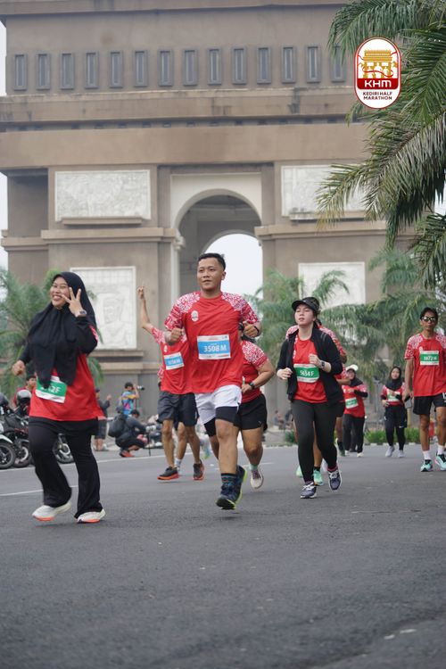 Race photo from Kediri Half Marathon 2025
