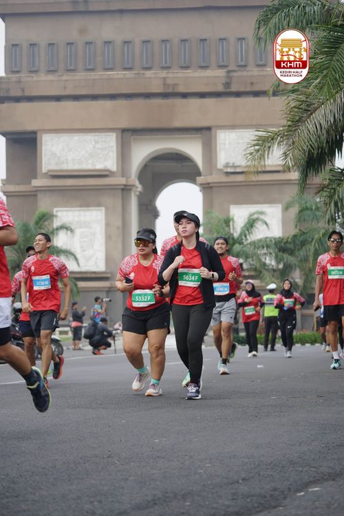 Race photo from Kediri Half Marathon 2025