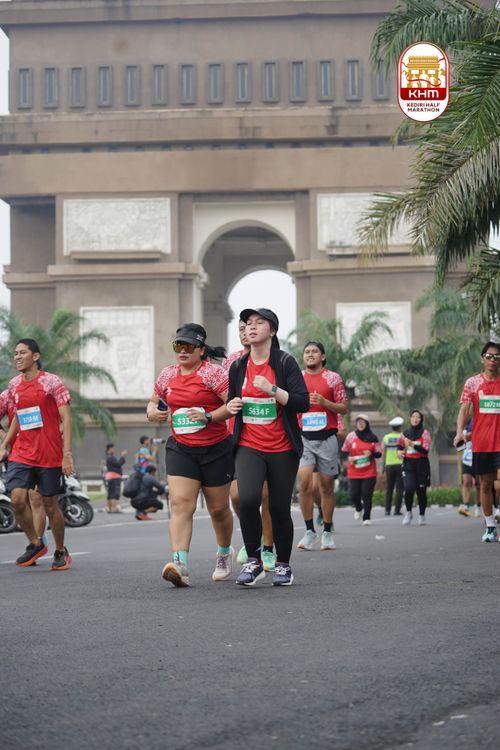 Race photo from Kediri Half Marathon 2025