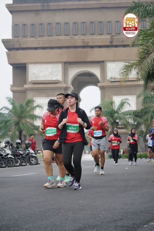 Race photo from Kediri Half Marathon 2025