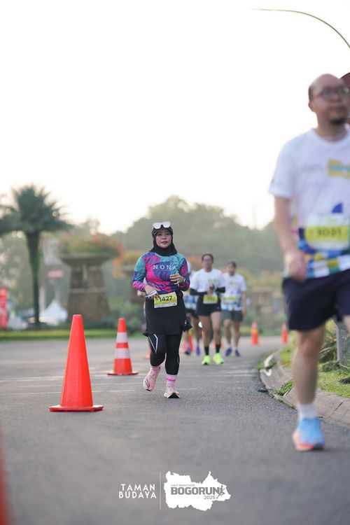 Race photo from Taman Budaya x BOGORUN 2025