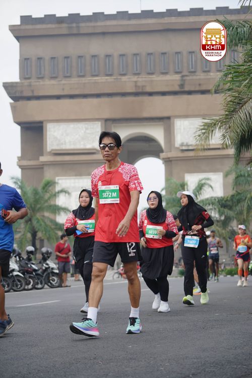 Race photo from Kediri Half Marathon 2025