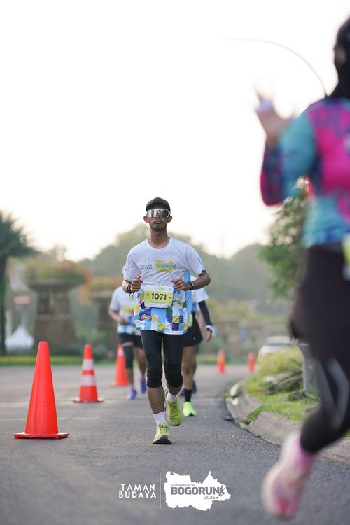 Race photo from Taman Budaya x BOGORUN 2025