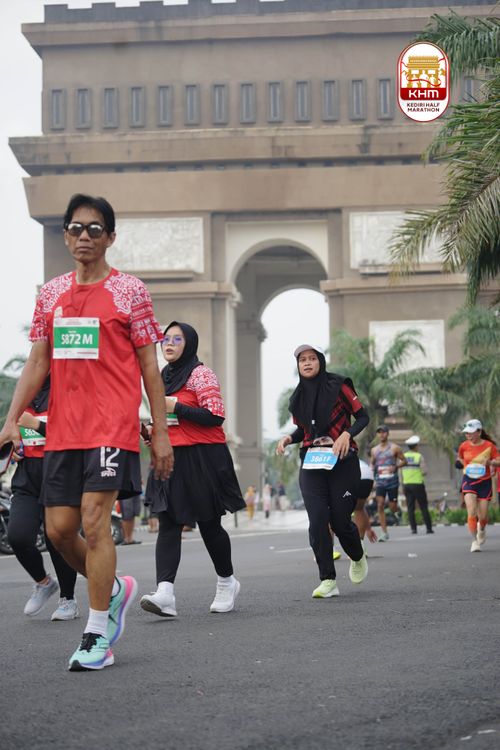 Race photo from Kediri Half Marathon 2025