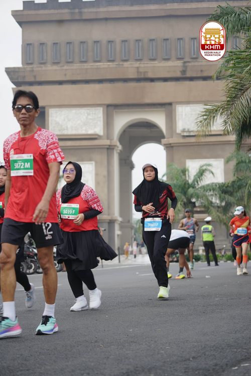 Race photo from Kediri Half Marathon 2025