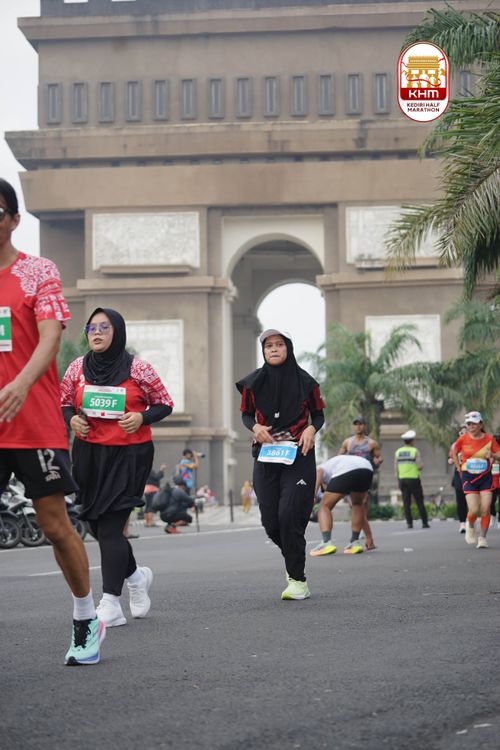 Race photo from Kediri Half Marathon 2025