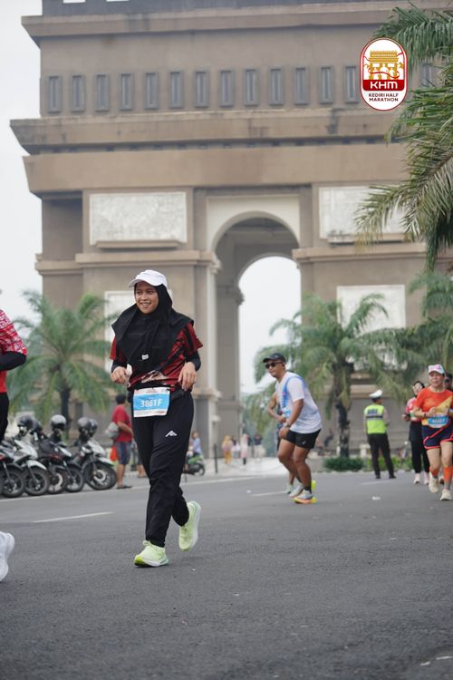 Race photo from Kediri Half Marathon 2025