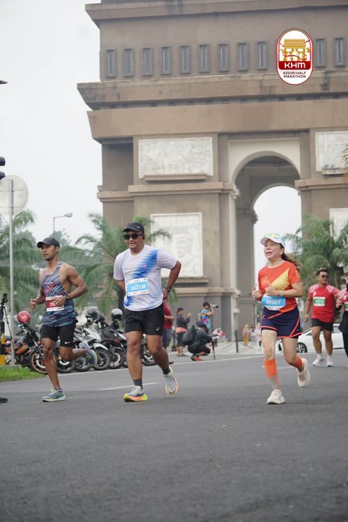 Race photo from Kediri Half Marathon 2025
