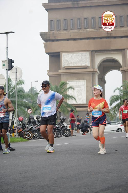 Race photo from Kediri Half Marathon 2025