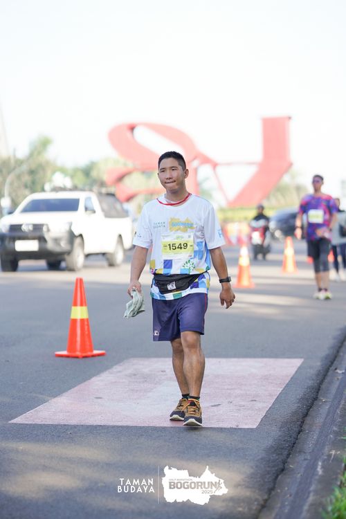 Race photo from Taman Budaya x BOGORUN 2025