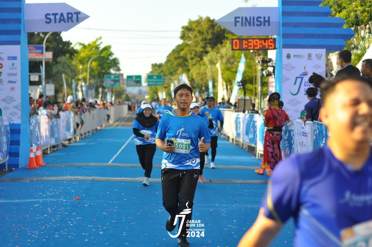 Race photo from Jabar Run 10K 2024