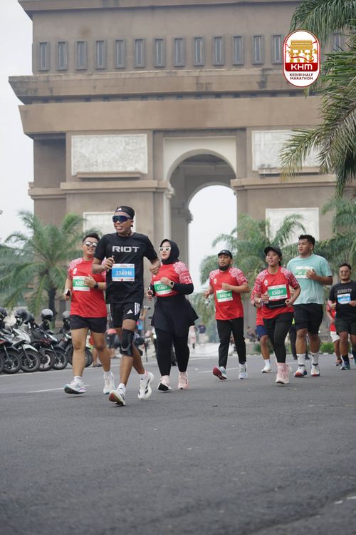 Race photo from Kediri Half Marathon 2025