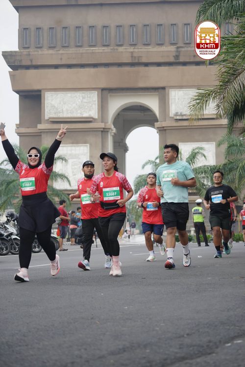 Race photo from Kediri Half Marathon 2025