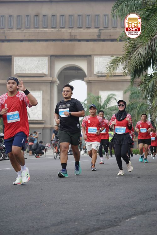 Race photo from Kediri Half Marathon 2025