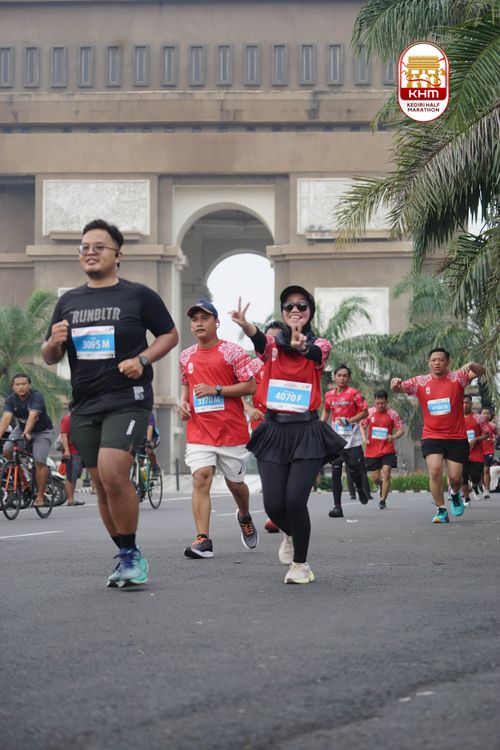 Race photo from Kediri Half Marathon 2025