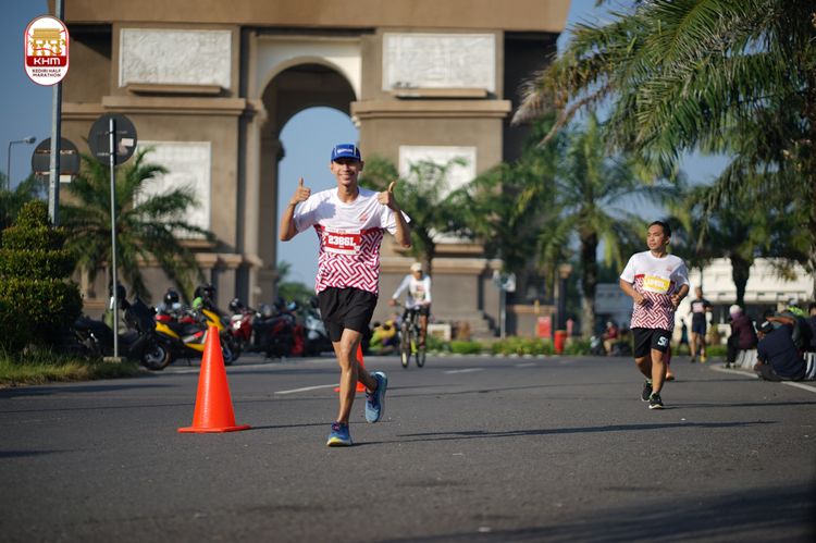 Race photo from Kediri Half Marathon 2024