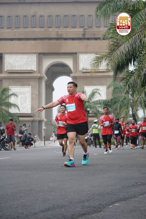 Race photo from Kediri Half Marathon 2025