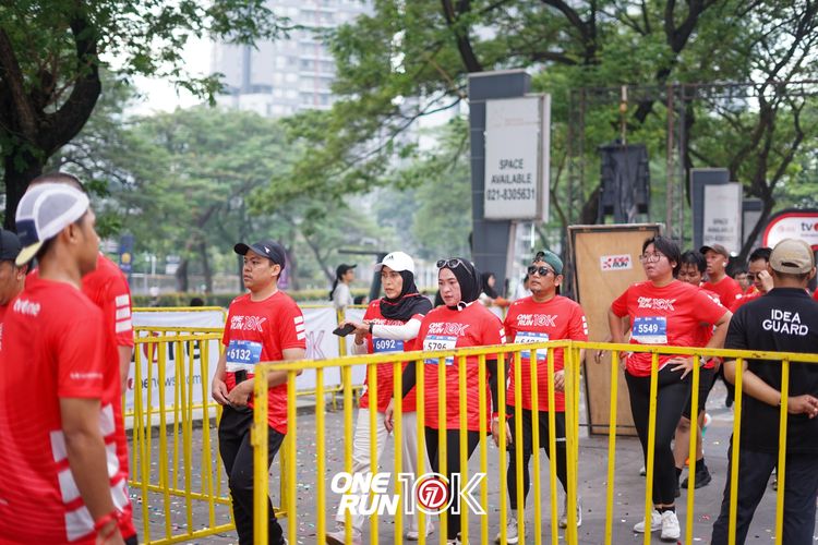 Race photo from ONE RUN 10K 2025