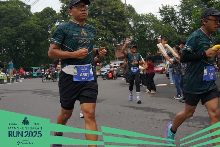 Race photo from Mangkunegaran Run 2025