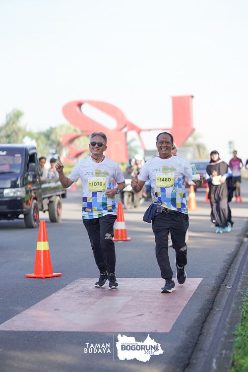 Race photo from Taman Budaya x BOGORUN 2025