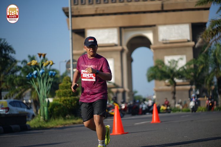 Race photo from Kediri Half Marathon 2024
