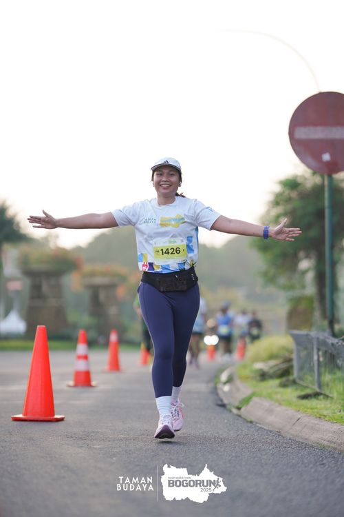 Race photo from Taman Budaya x BOGORUN 2025