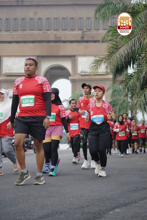 Race photo from Kediri Half Marathon 2025