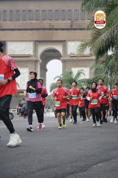 Race photo from Kediri Half Marathon 2025