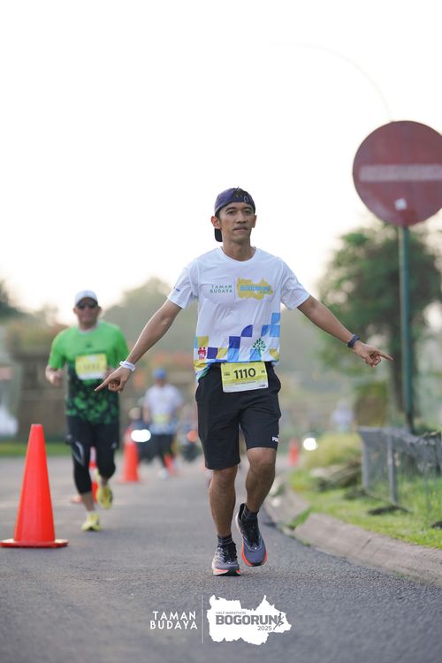 Race photo from Taman Budaya x BOGORUN 2025