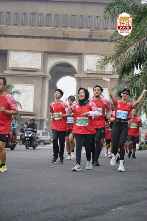 Race photo from Kediri Half Marathon 2025
