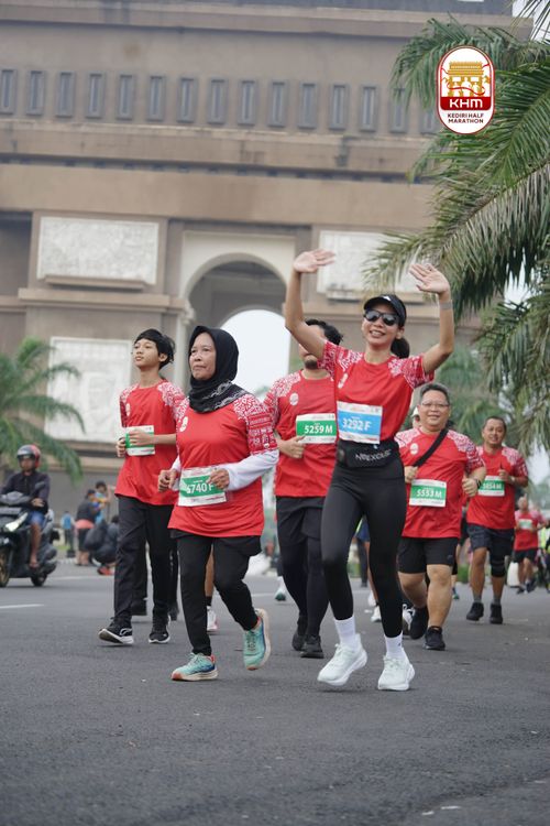 Race photo from Kediri Half Marathon 2025