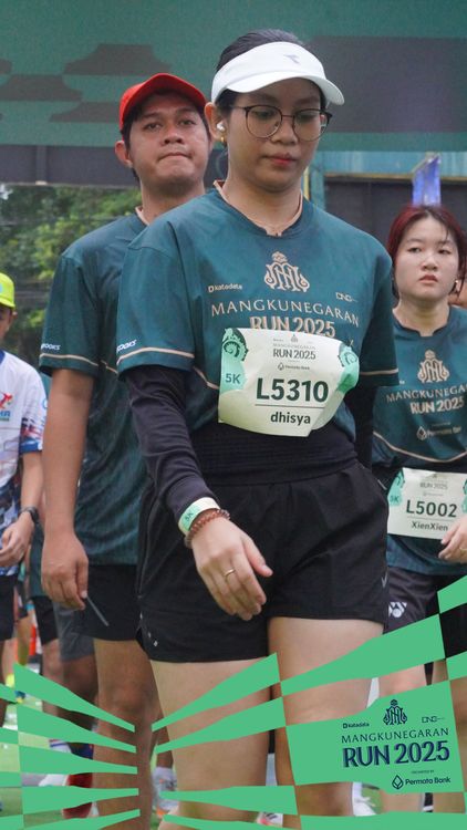 Race photo from Mangkunegaran Run 2025