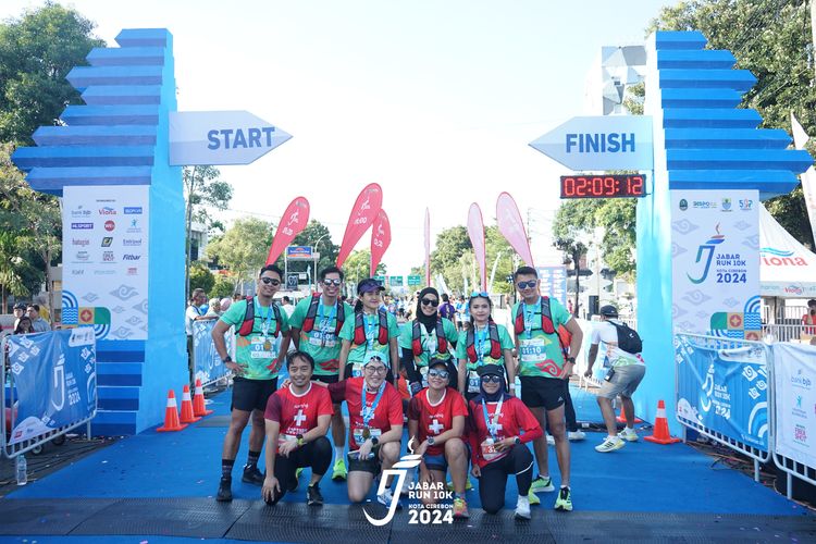 Race photo from Jabar Run 10K 2024