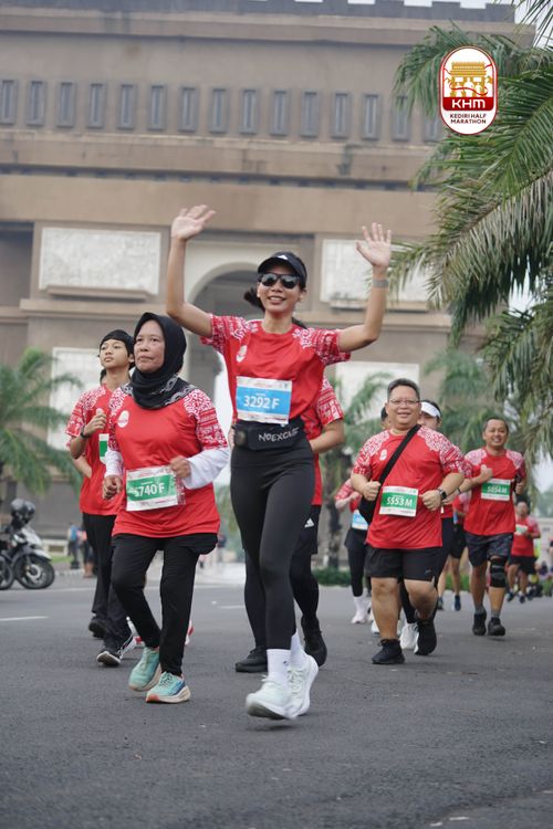 Race photo from Kediri Half Marathon 2025