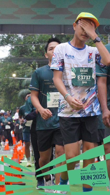 Race photo from Mangkunegaran Run 2025