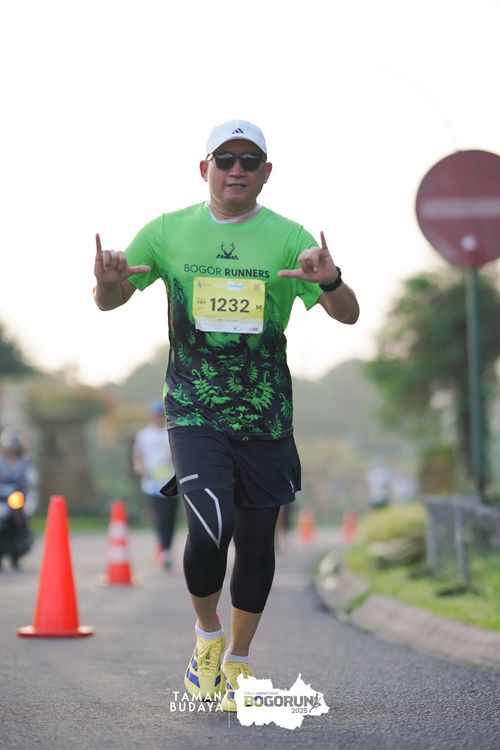 Race photo from Taman Budaya x BOGORUN 2025