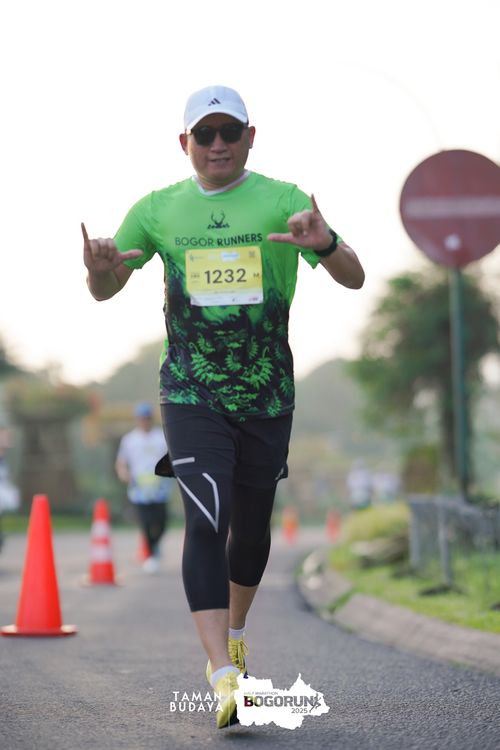 Race photo from Taman Budaya x BOGORUN 2025