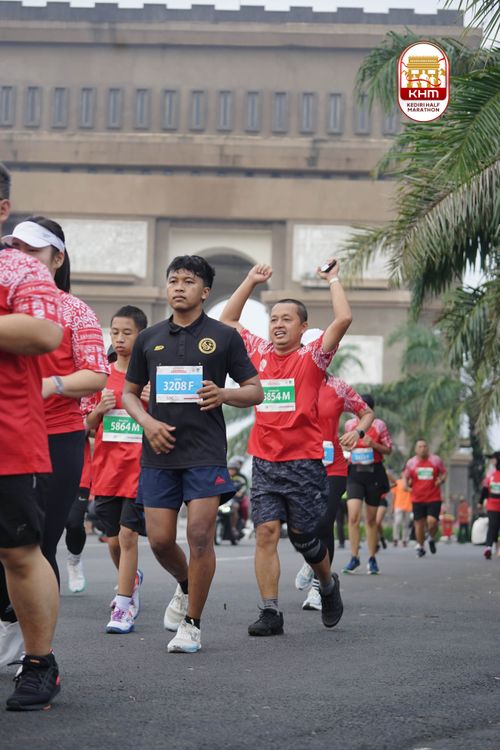Race photo from Kediri Half Marathon 2025