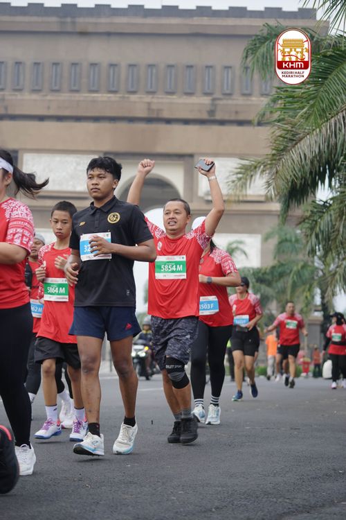 Race photo from Kediri Half Marathon 2025
